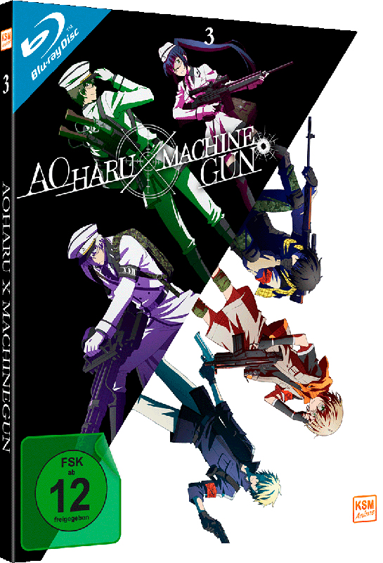 Aoharu X Machinegun - Volume 3: Episode 09-13 Blu-ray Aoharu X Machinegun - Volume 3: Episode 09-13 Blu-ray