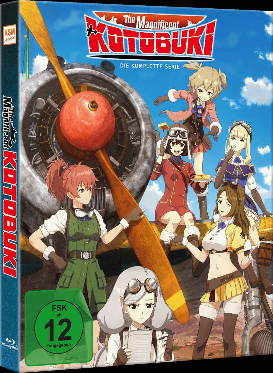 The Magnificent Kotobuki - Gesamtedition: Episode 01-12 Blu-ray The Magnificent Kotobuki - Gesamtedition: Episode 01-12 Blu-ray