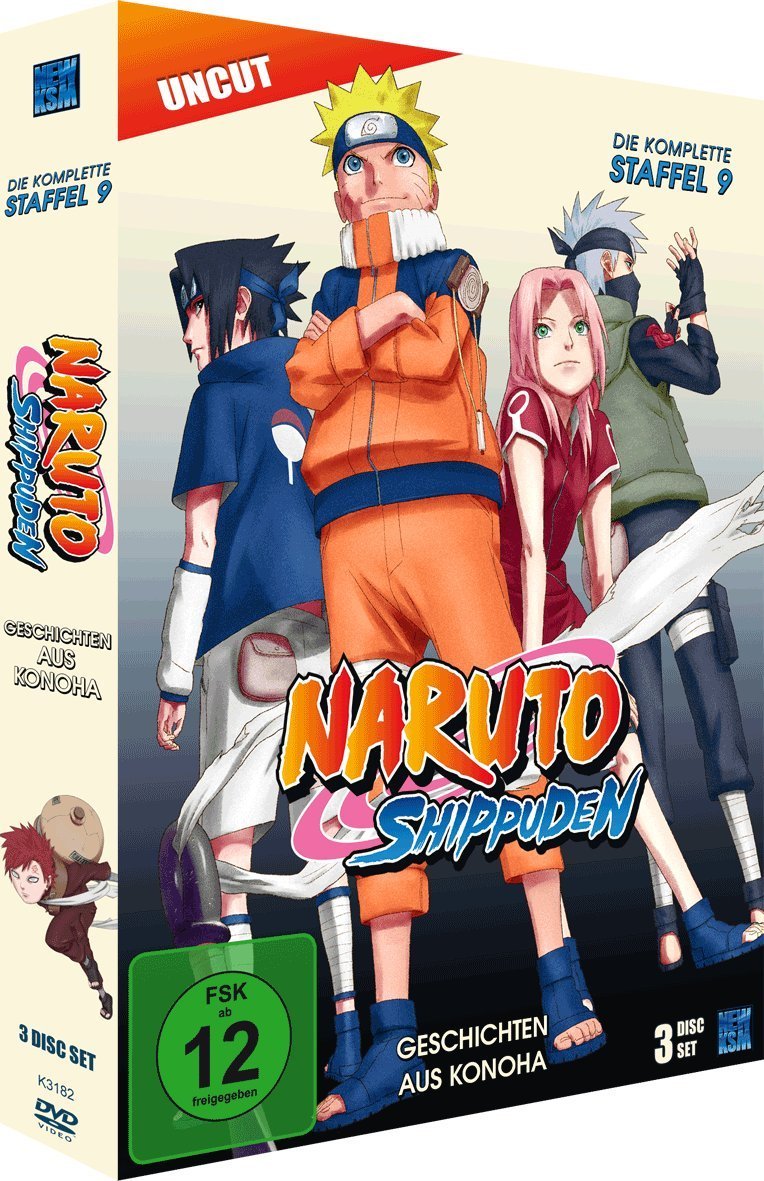 Naruto Shippuden - Staffel 9: Episode 396-416 (uncut) [DVD] Image 8
