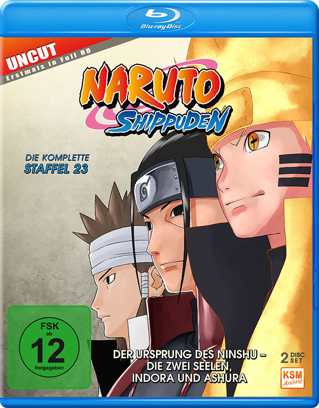 Naruto Shippuden - Staffel 23: Episode 679-689 (uncut) Blu-ray Cover Naruto Shippuden - Staffel 23: Episode 679-689 (uncut) Blu-ray Cover