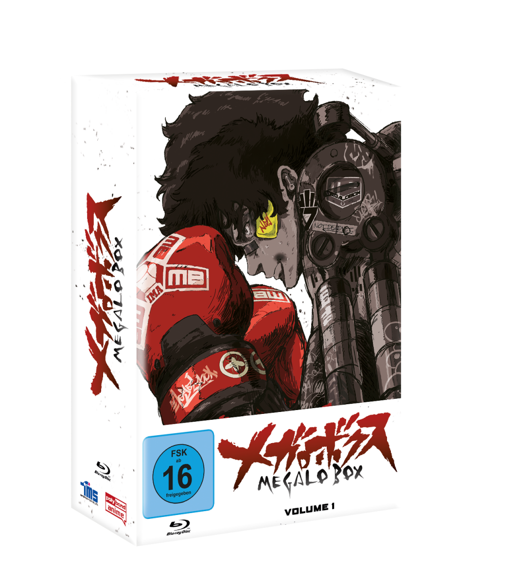 Megalobox - Volume 1: Episode 01-04 inkl. Sammelschuber Blu-ray Megalobox - Volume 1: Episode 01-04 inkl. Sammelschuber Blu-ray