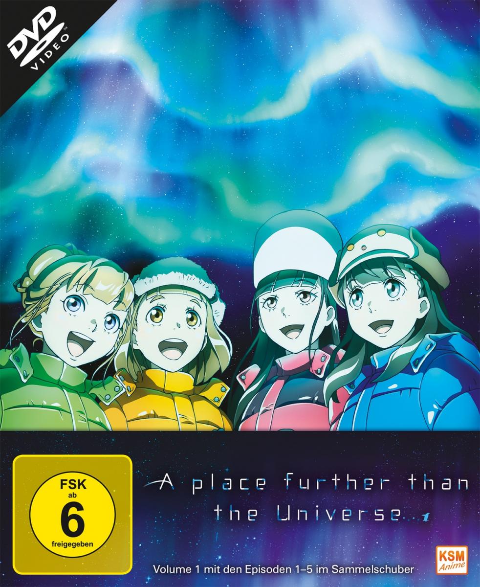 A place further than the Universe - Volume 1: Episode 01-05 inkl. Sammelschuber [DVD] Cover