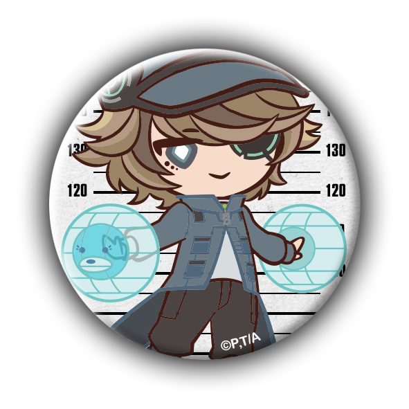 Button "Hacker" - Akudama Drive Cover Button "Hacker" - Akudama Drive Cover