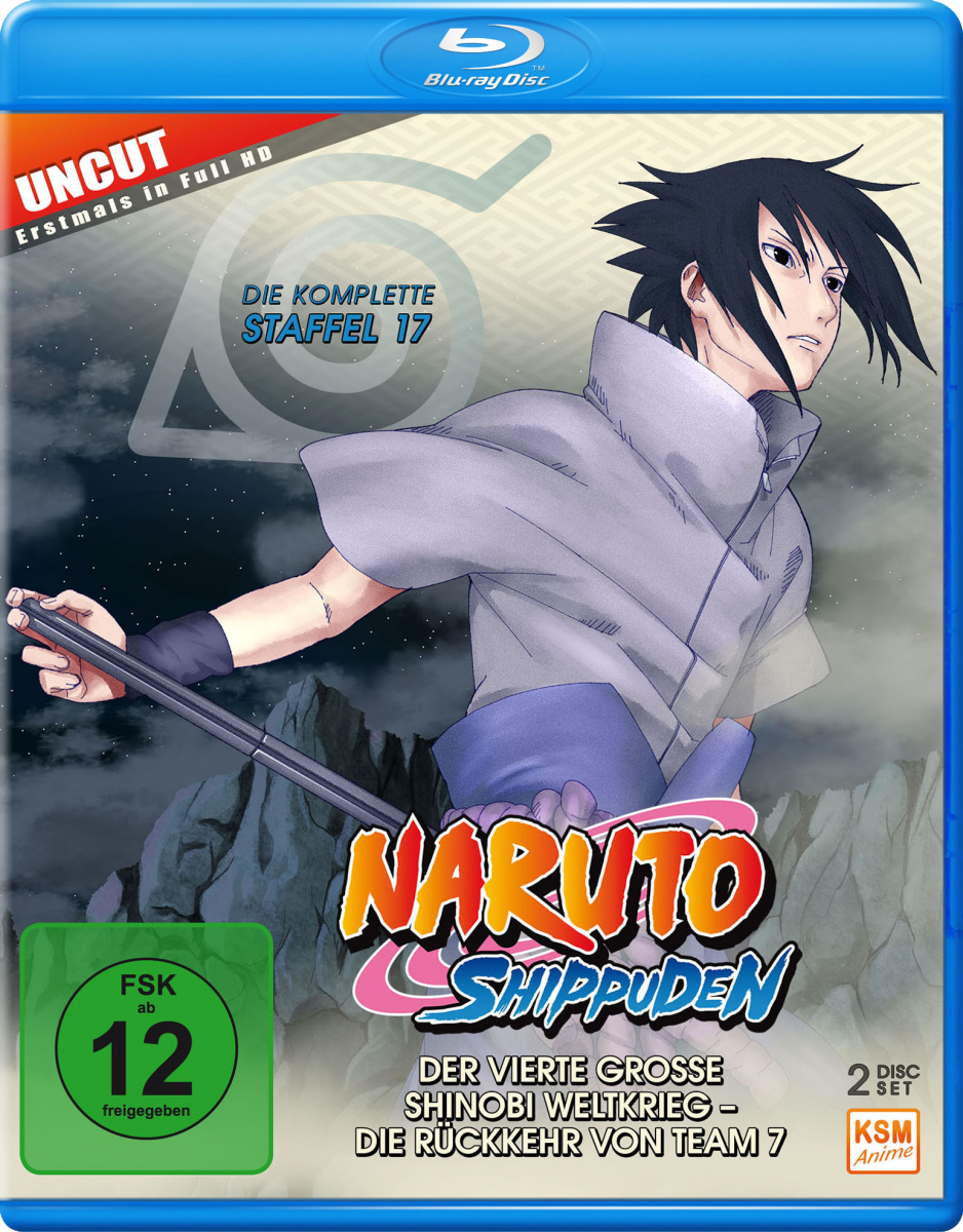 Naruto Shippuden - Staffel 17: Episode 582-592 (uncut) Blu-ray