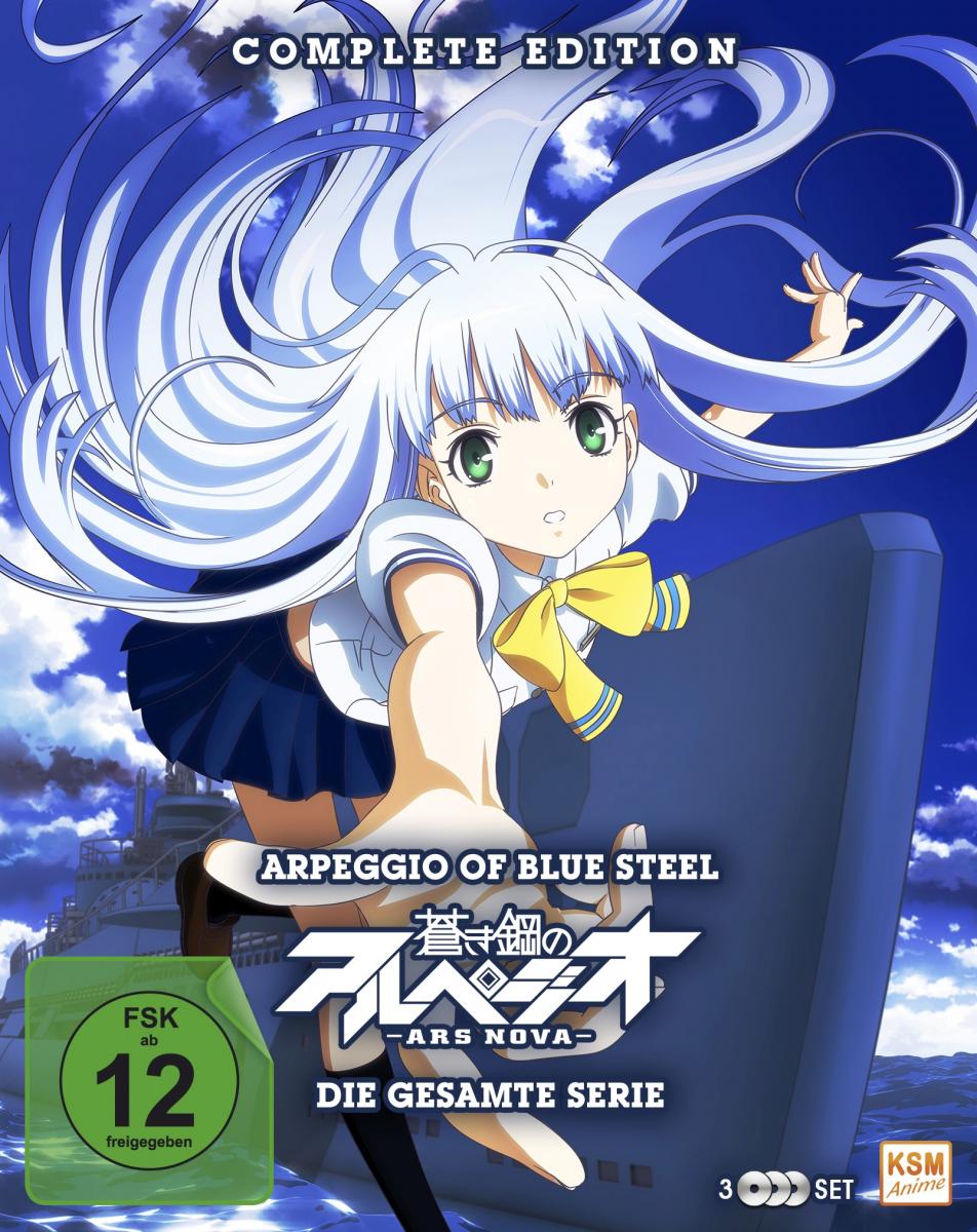 Arpeggio of Blue Steel: Ars Nova - Complete Edition (12 Folgen) Blu-ray Cover