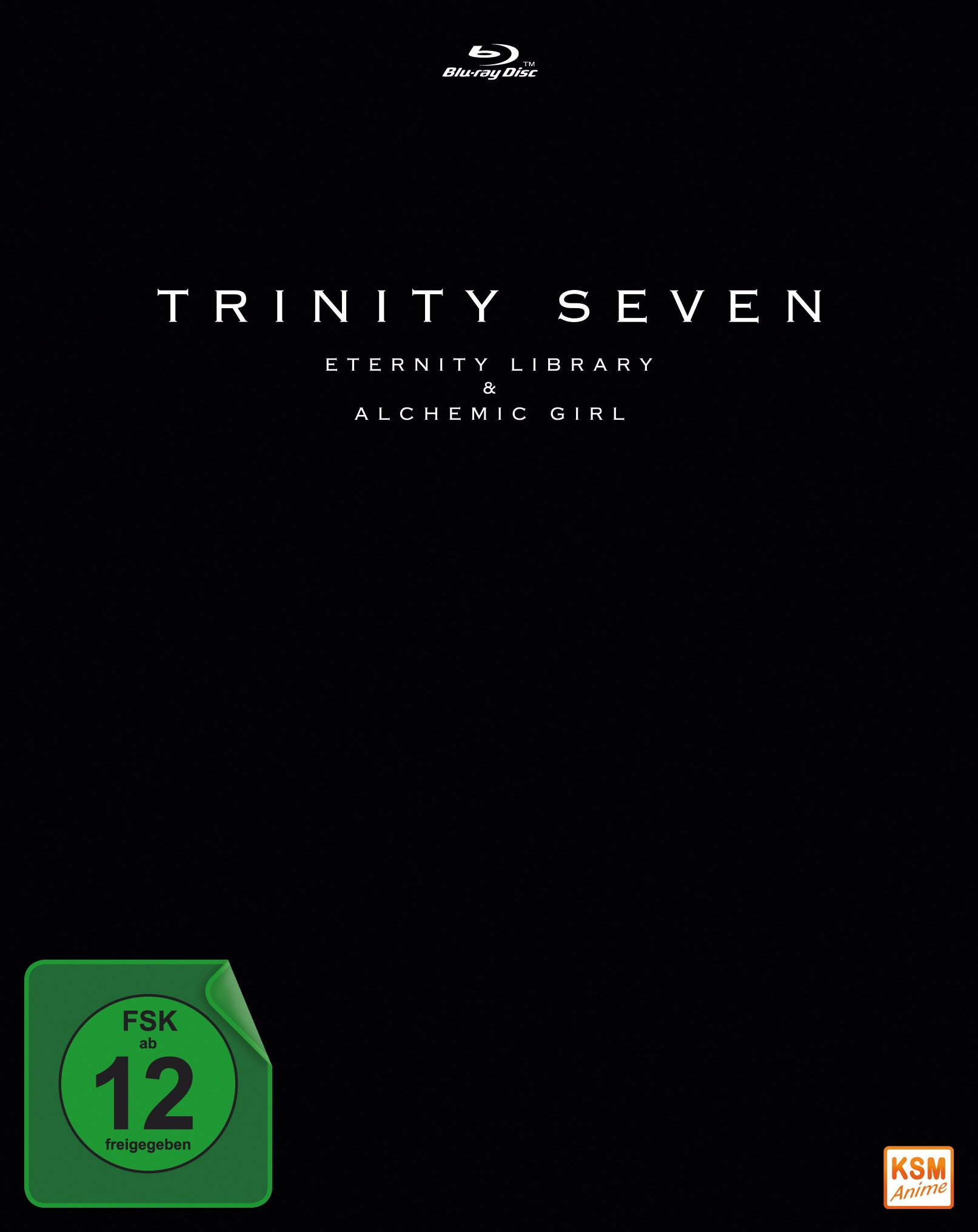 Trinity Seven - The Movie - Eternity Library and Alchemic Girl Blu-ray Cover Trinity Seven - The Movie - Eternity Library and Alchemic Girl Blu-ray Cover