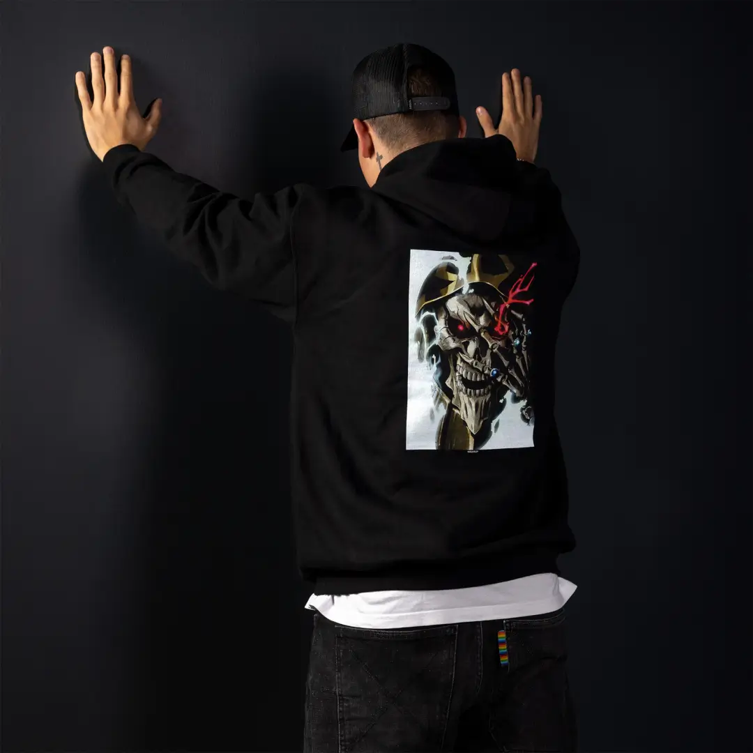 Overlord 2 Momonga Hoodie Black Overlord 2 Momonga Hoodie Black