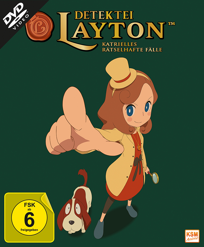 Detektei Layton - Katrielles rätselhafte Fälle - Volume 1: Episode 01-10 inkl. Sammelschuber [DVD]