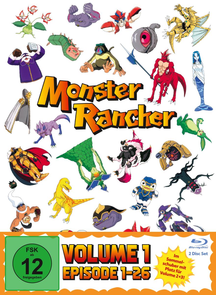 Monster Rancher - Volume 1: Folge 01-26 inkl. Sammelschuber [Blu-ray]