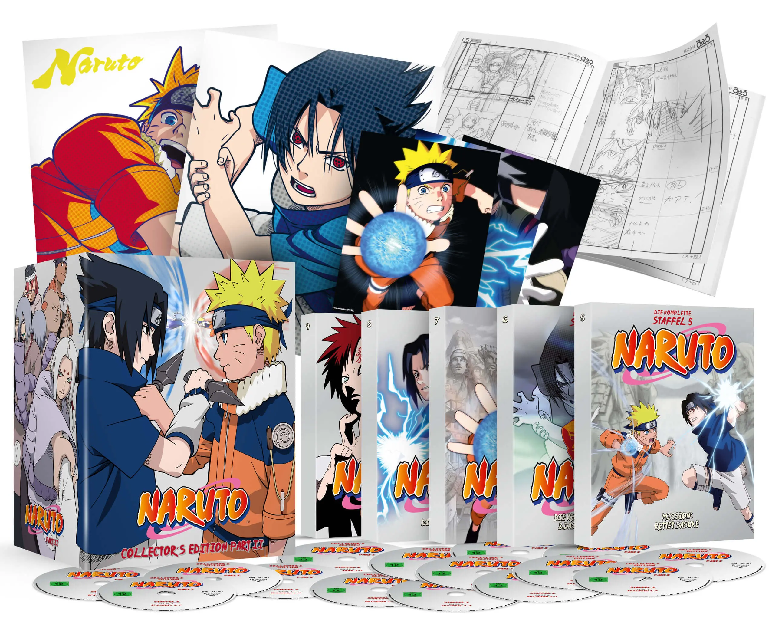 Naruto - The Collector's Edition: Part II - Episoden: 107-220 [Blu-ray]
