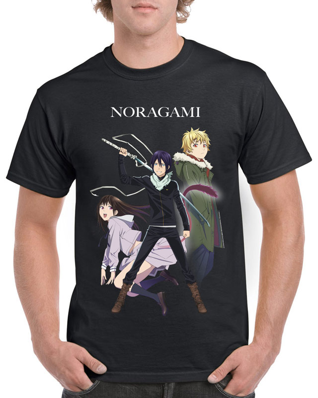 T-Shirt "Noragami - Yato & Gruppe"