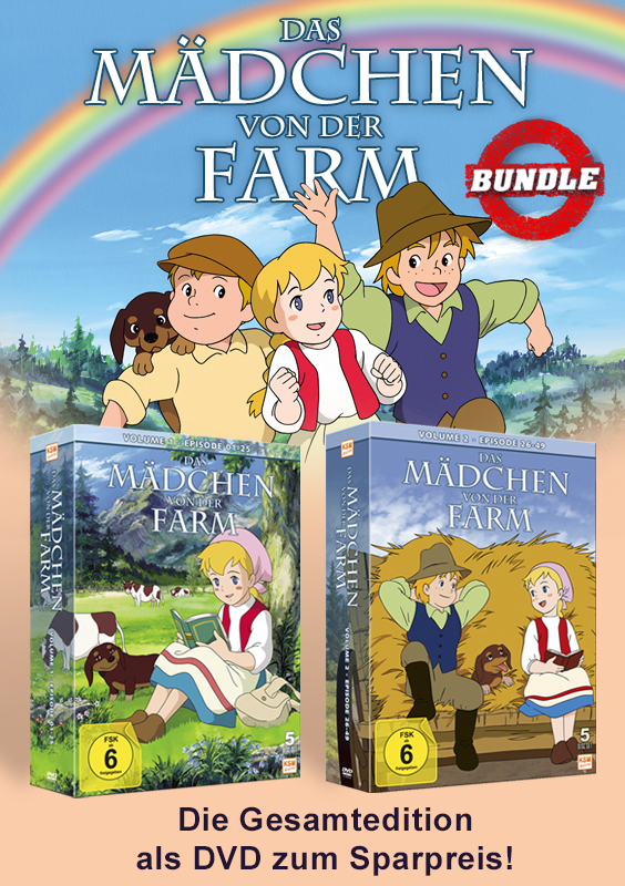 Das Mädchen von der Farm - Gesamtedition: Episode 01-49 (2x 5 Disc-Set) [DVD] Cover