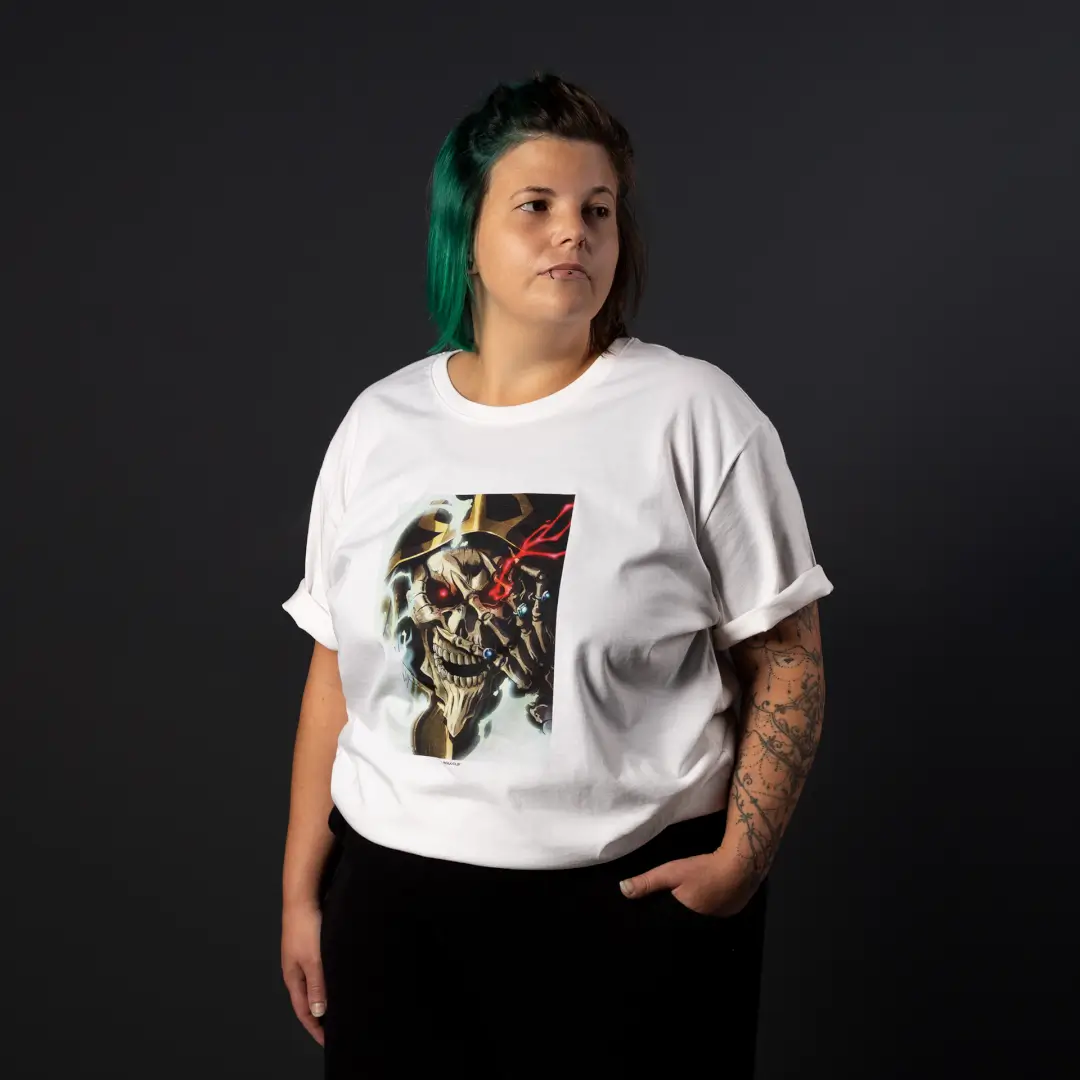 Overlord 2 Momonga Tee White Overlord 2 Momonga Tee White