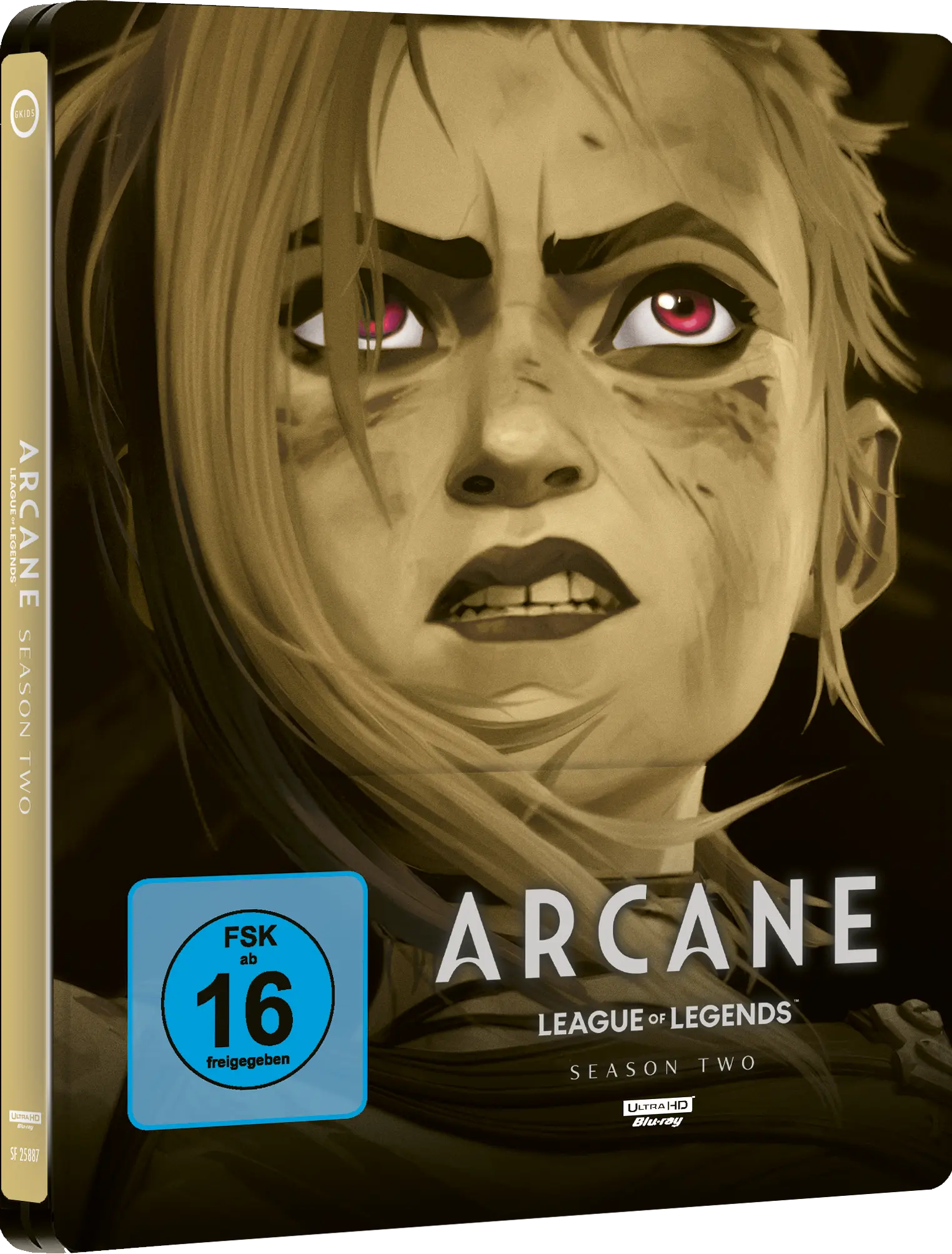 Arcane - League of Legends: Staffel 2 (Limitiertes Steelbook, 3 4K-UHDs+1 Blu-ray)