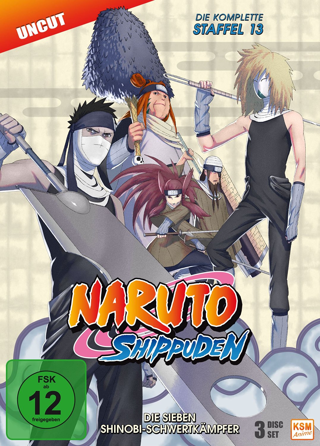 Naruto Shippuden - Staffel 13: Episode 496-509 (uncut) [DVD]