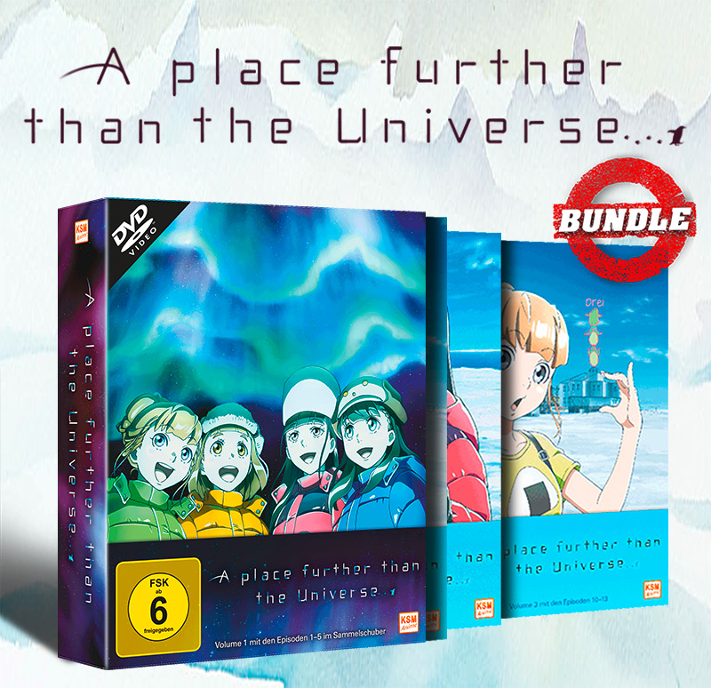 A place further than the Universe - Gesamtedition: Episode 1-13 [DVD]