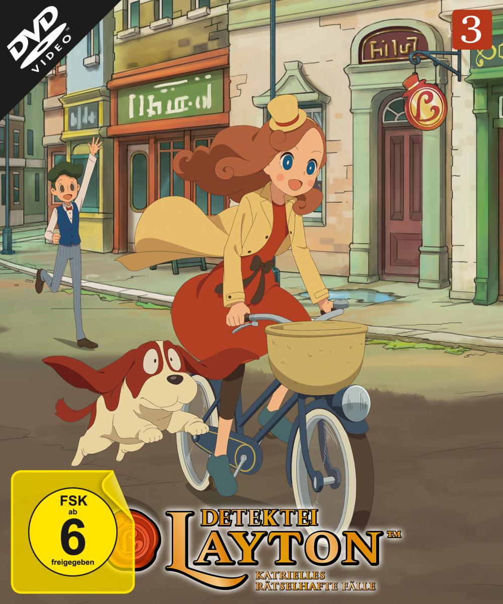 Detektei Layton - Katrielles rätselhafte Fälle - Volume 3: Episode 21-30 [DVD]