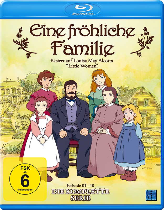Eine fröhliche Familie  - Gesamtbox - Blu-ray Cover
