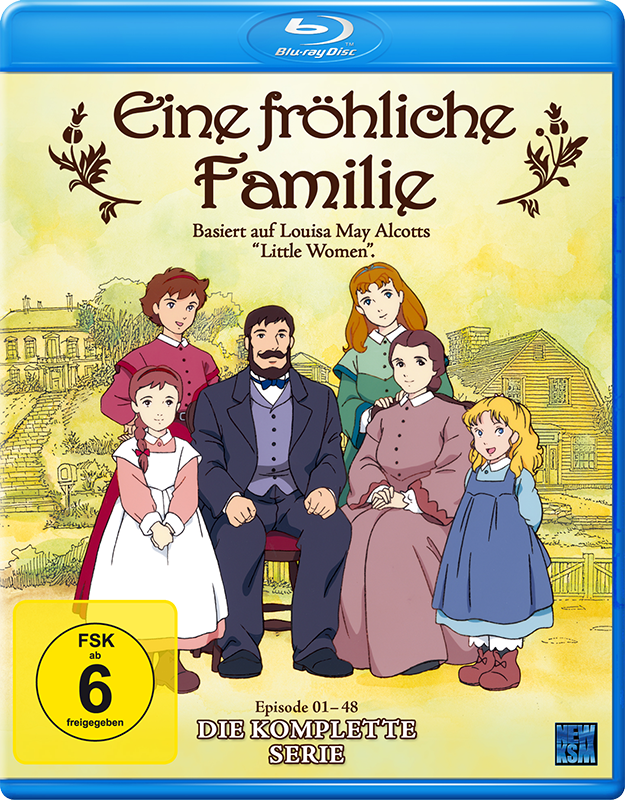 Eine fröhliche Familie  - Gesamtbox - Blu-ray Cover Eine fröhliche Familie  - Gesamtbox - Blu-ray Cover