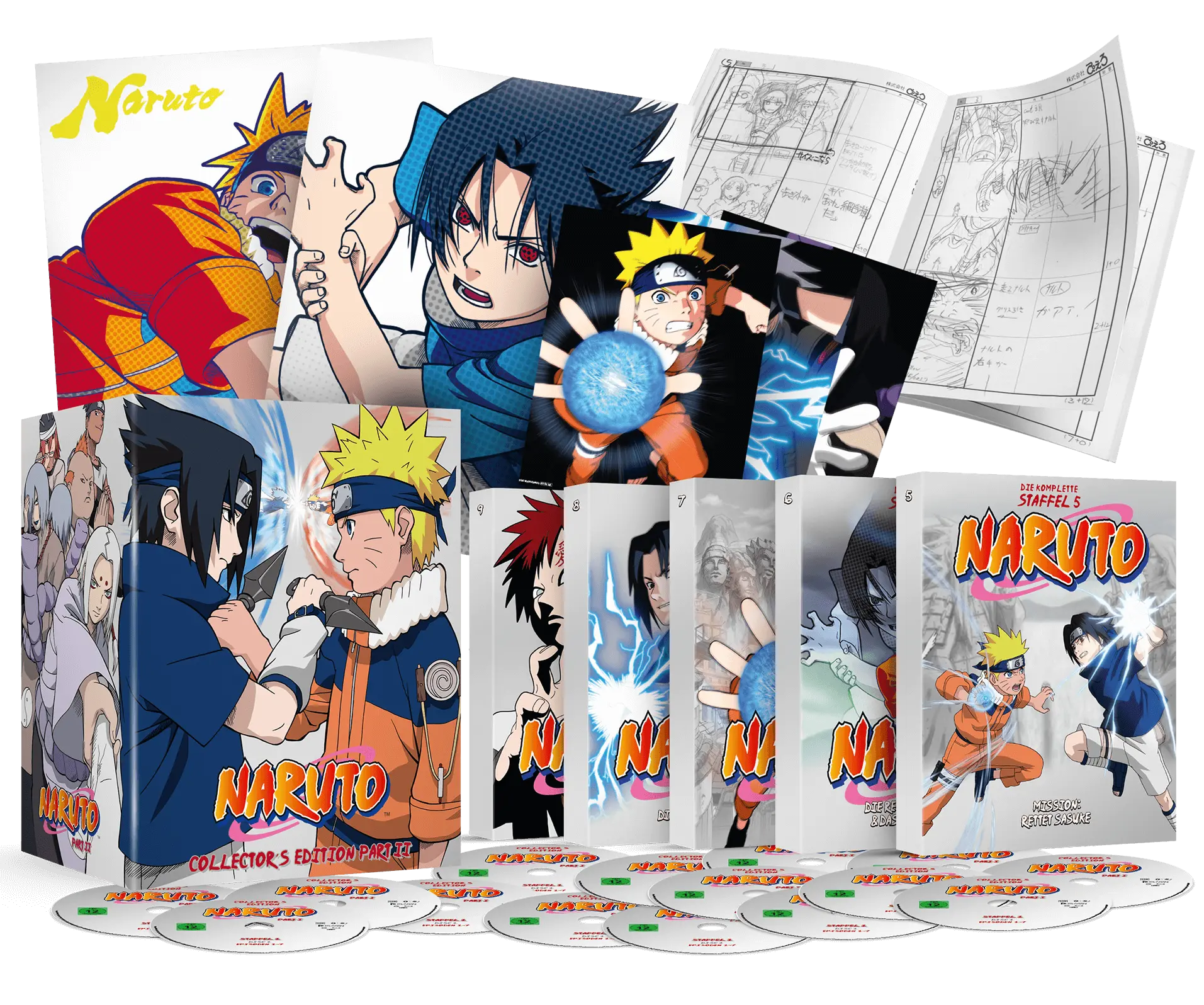 Naruto - The Collector's Edition: Part II - Episoden: 107-220 [Blu-ray]