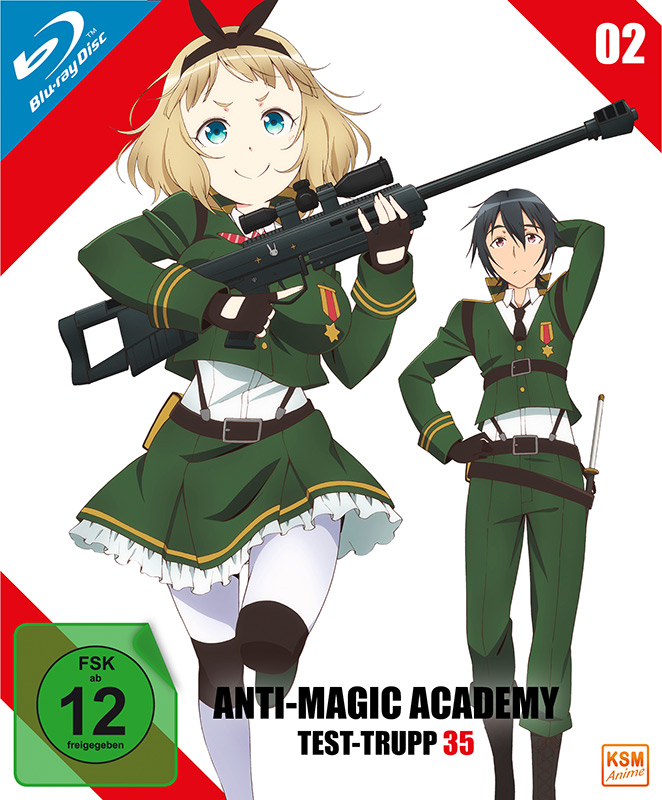 Anti Magic Academy - Test-Trupp 35 - Volume 2: Episode 05-08 Blu-ray Cover Anti Magic Academy - Test-Trupp 35 - Volume 2: Episode 05-08 Blu-ray Cover