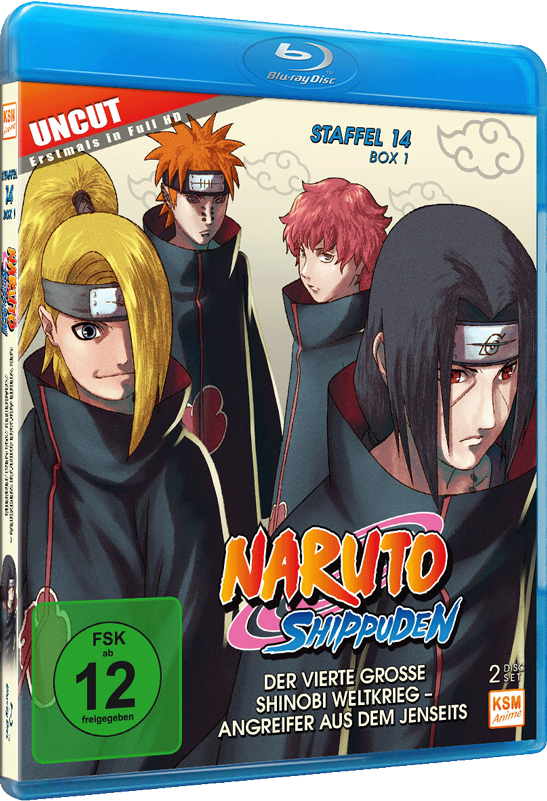 Naruto Shippuden - Staffel 14 Box 1: Episode 516-528 (uncut) Blu-ray Image 2