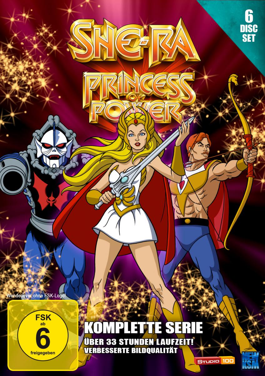 She-Ra -Princess of Power - Gesamtbox [DVD] Cover