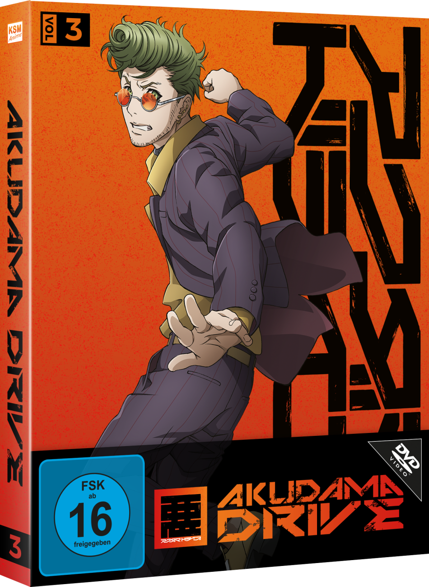 Akudama Drive - Volume 3: Episode 09-12 inkl. Sammelschuber [DVD] Image 4