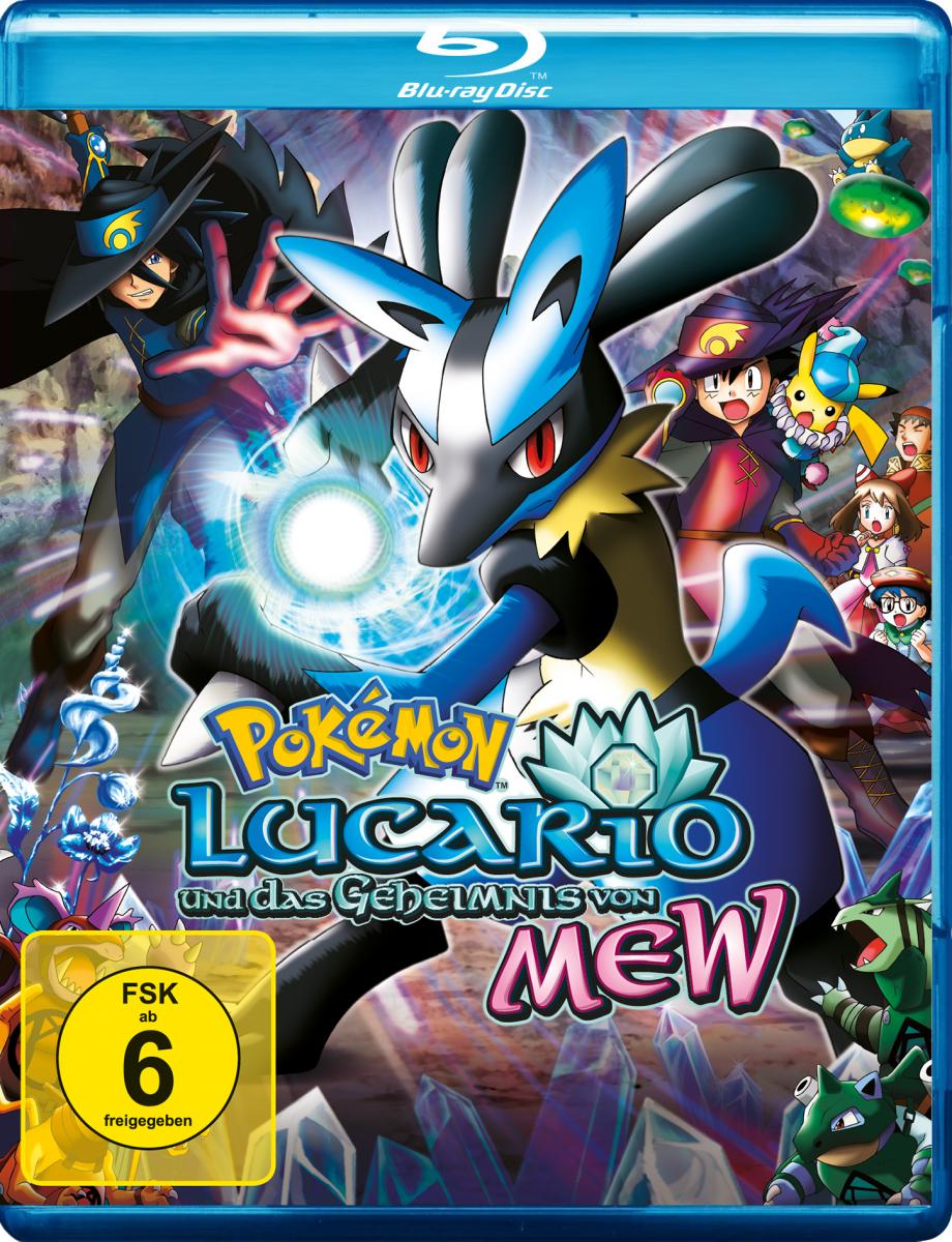 Pokémon - Lucario und das Geheimnis von Mew Blu-ray Cover
