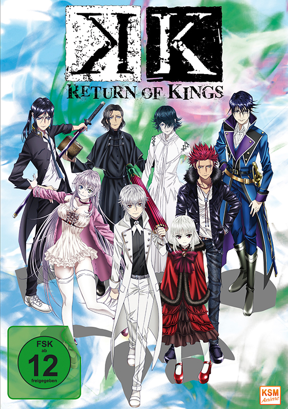 K - Return of Kings - Volume 1: Episode 01-05 inkl. Sammelschuber [DVD] Cover