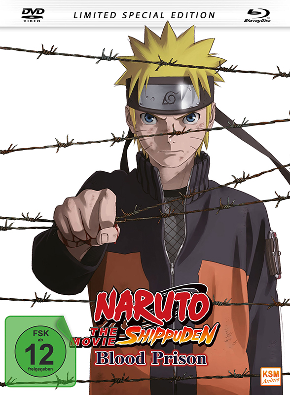 Naruto Shippuden - The Movie 5: Blood Prison (2011) - Mediabook - Limited Edition Cover