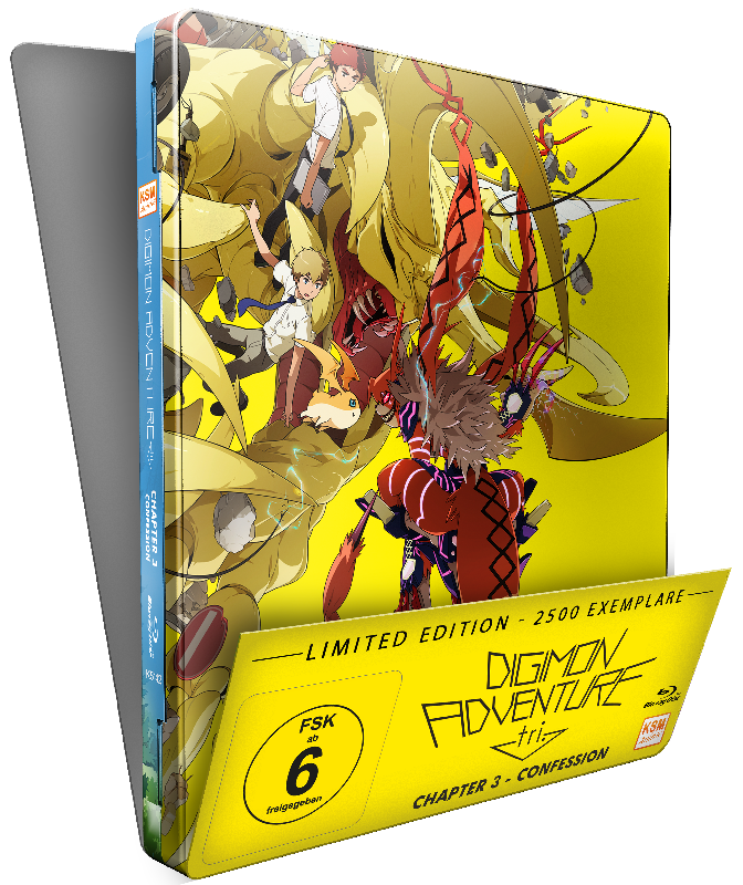 Digimon Adventure tri. Chapter 3 - Confession im FuturePak Blu-ray Digimon Adventure tri. Chapter 3 - Confession im FuturePak Blu-ray