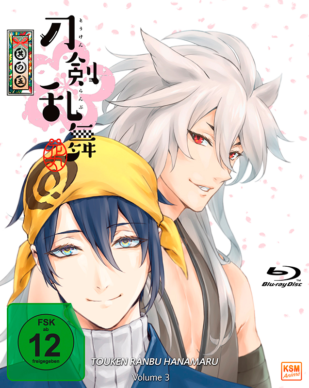 Touken Ranbu Hanamaru - Volume 3: Episode 09-12 Blu-ray Cover Touken Ranbu Hanamaru - Volume 3: Episode 09-12 Blu-ray Cover