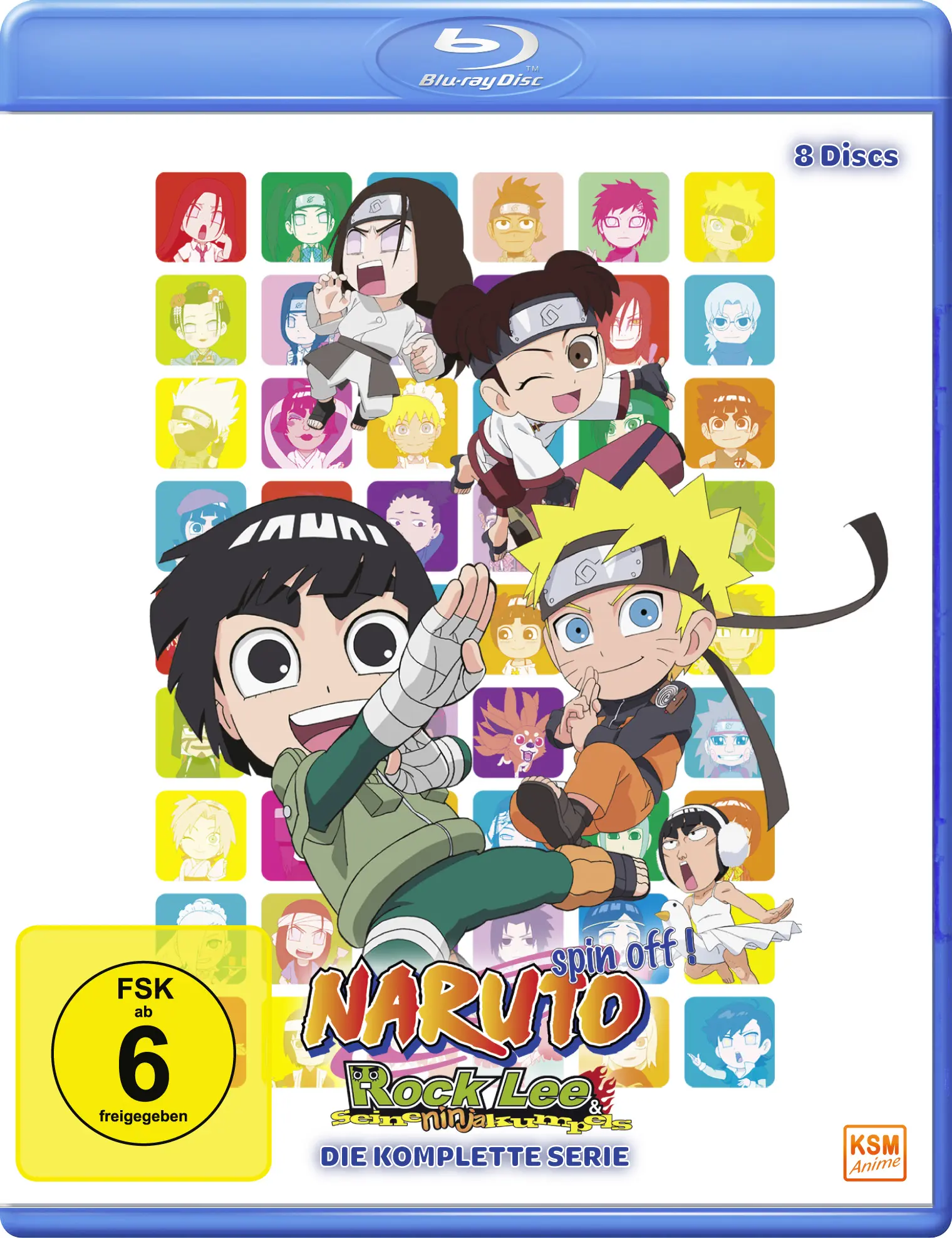 Naruto Spin - Off! Rock Lee und seine Ninja Kumpels - Die komplette Serie [Blu-ray]