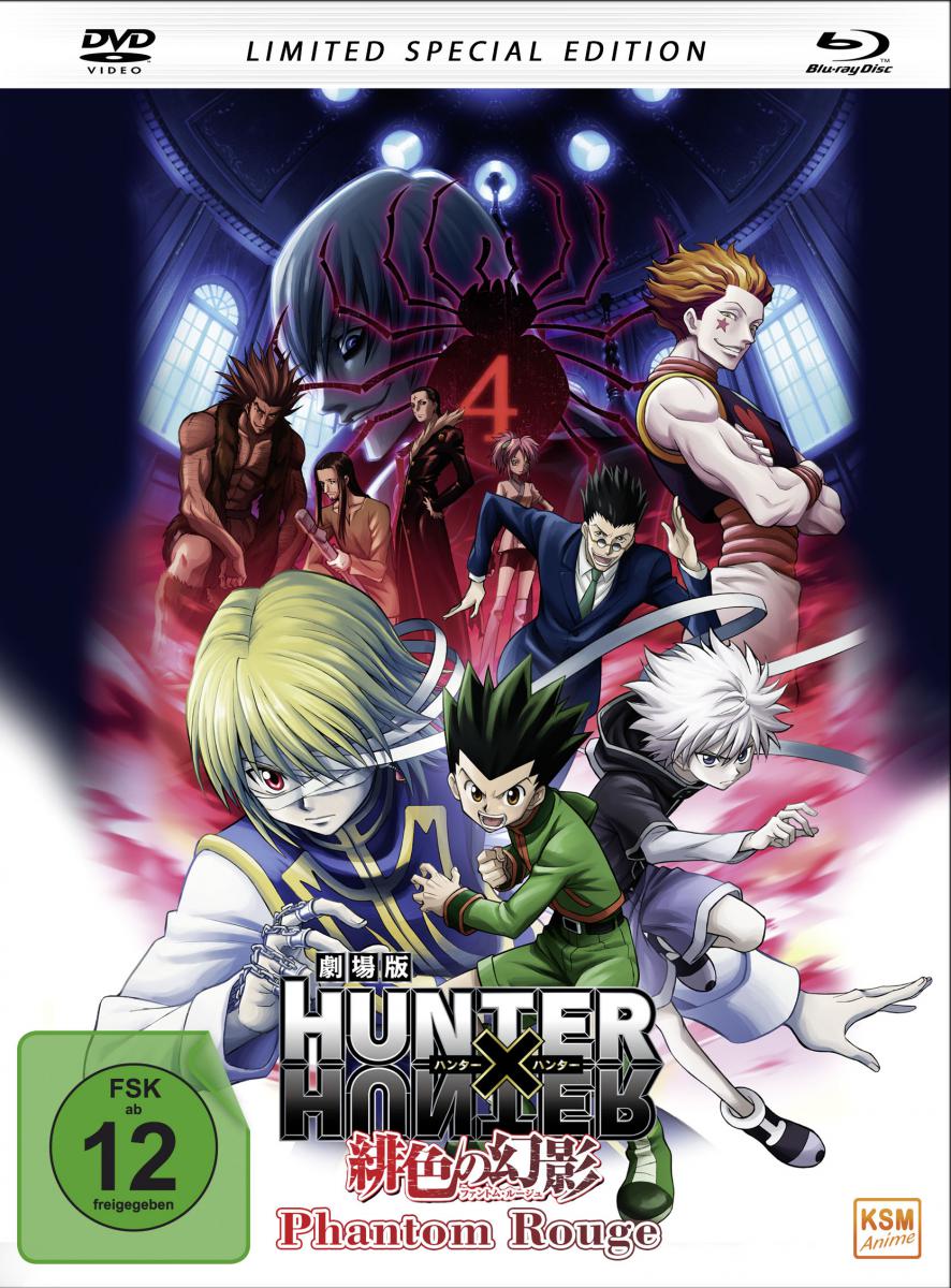 HUNTERxHUNTER - Phantom Rouge (Limited Special Edition im Mediabook) [DVD + Blu-ray]
