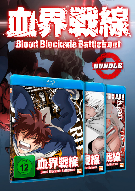 Blood Blockade Battlefront - Bundle: Vol. 1-3 [Blu-ray]