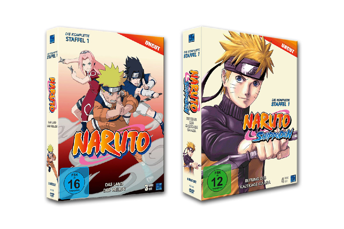 Naruto Edition - Staffel 1 Naruto & Naruto Shippuden [DVD] Cover