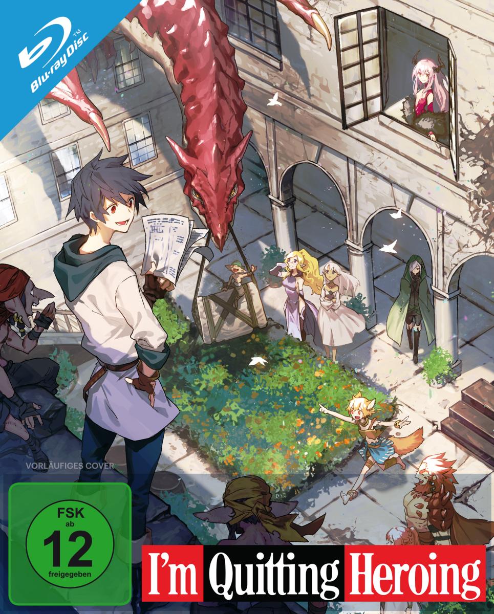 I'm Quitting Heroing - Volume 1: Episode 1-6 Blu-ray Cover I'm Quitting Heroing - Volume 1: Episode 1-6 Blu-ray Cover
