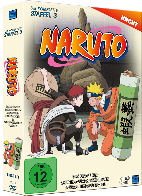 Naruto - Staffel 3: Das Finale der Chunin-Auswahlprüfungen & Orochimarus Rache (Episoden 53-80, uncut) [DVD] Image 2