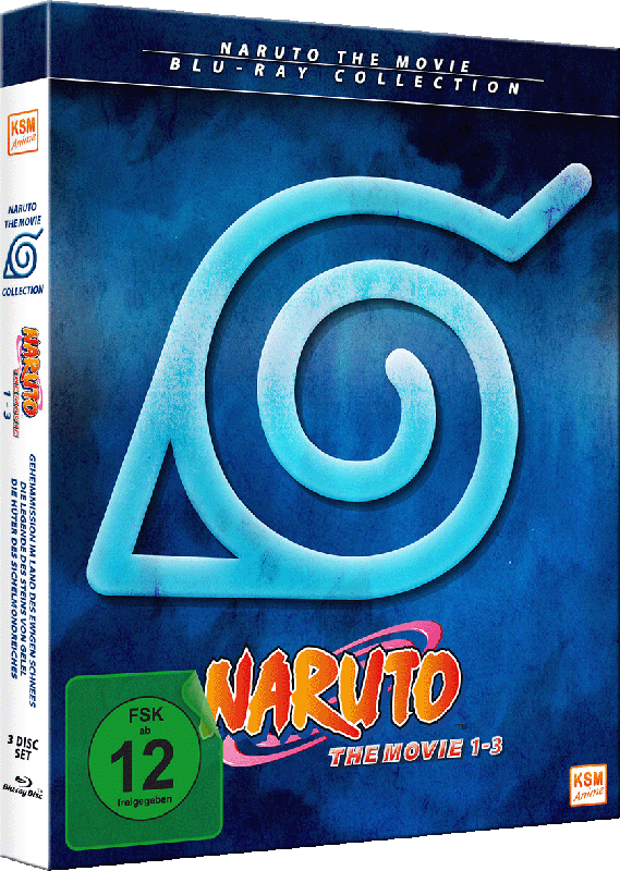 Naruto -The Movie Collection [Limited Edition Movie 1-3]  Blu-ray Image 2