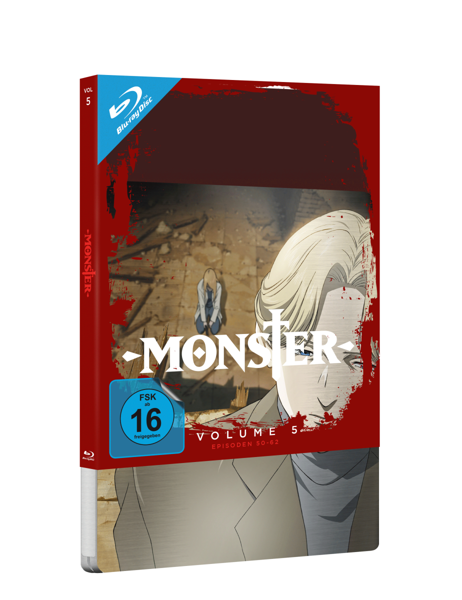 MONSTER - Volume 5: Episode 50-62 im Steelbook [Blu-ray] Image 3