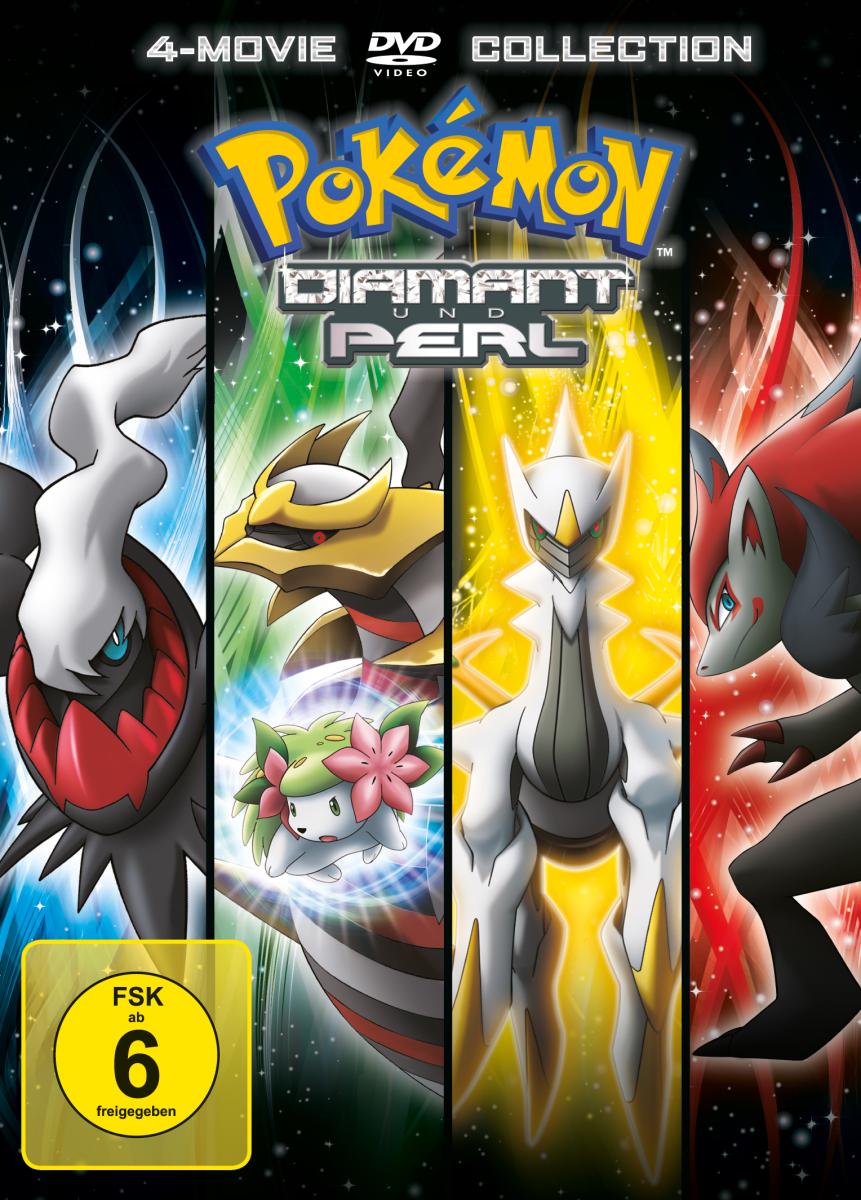 Pokémon Movie Collection - Diamant und Perl - Filme 10-13 [DVD]