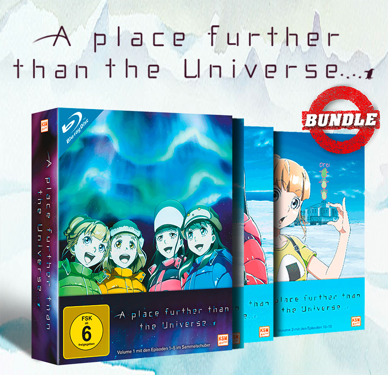 A place further than the Universe - Gesamtedition: Episode 1-13  [Blu-ray]