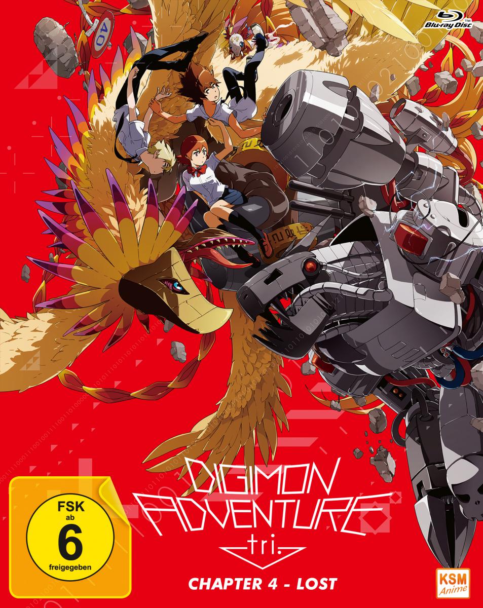 Digimon Adventure tri. Chapter 4 - Lost Blu-ray Cover