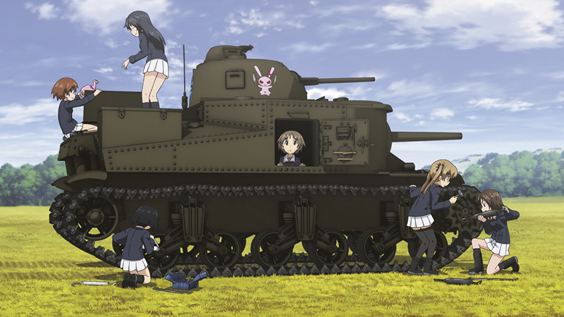 Girls & Panzer - Das Finale Teil 1 inkl. Sammelschuber Blu-ray Thumbnail 3