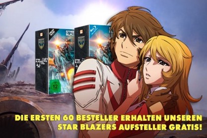 Star Blazers 2202 - Space Battleship Yamato - Volume 1: Episode 01-06 inkl. Sammelschuber Blu-ray