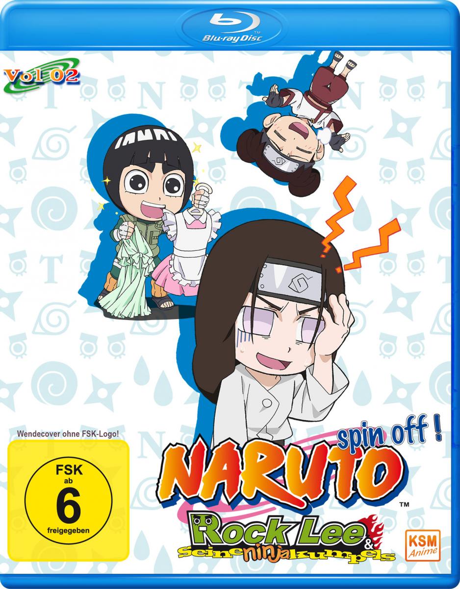 Naruto - Spin- Off! - Rock Lee und seine Ninja Kumpels - Volume 2: Episode 14-26 Blu-ray Cover Naruto - Spin- Off! - Rock Lee und seine Ninja Kumpels - Volume 2: Episode 14-26 Blu-ray Cover