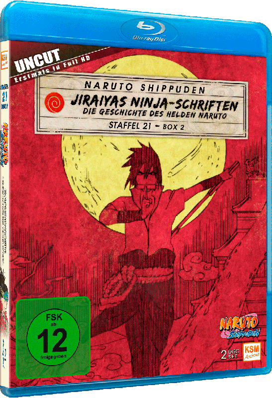 Naruto Shippuden - Staffel 21 Box 2: Episode 662-670 (uncut) Blu-ray Naruto Shippuden - Staffel 21 Box 2: Episode 662-670 (uncut) Blu-ray