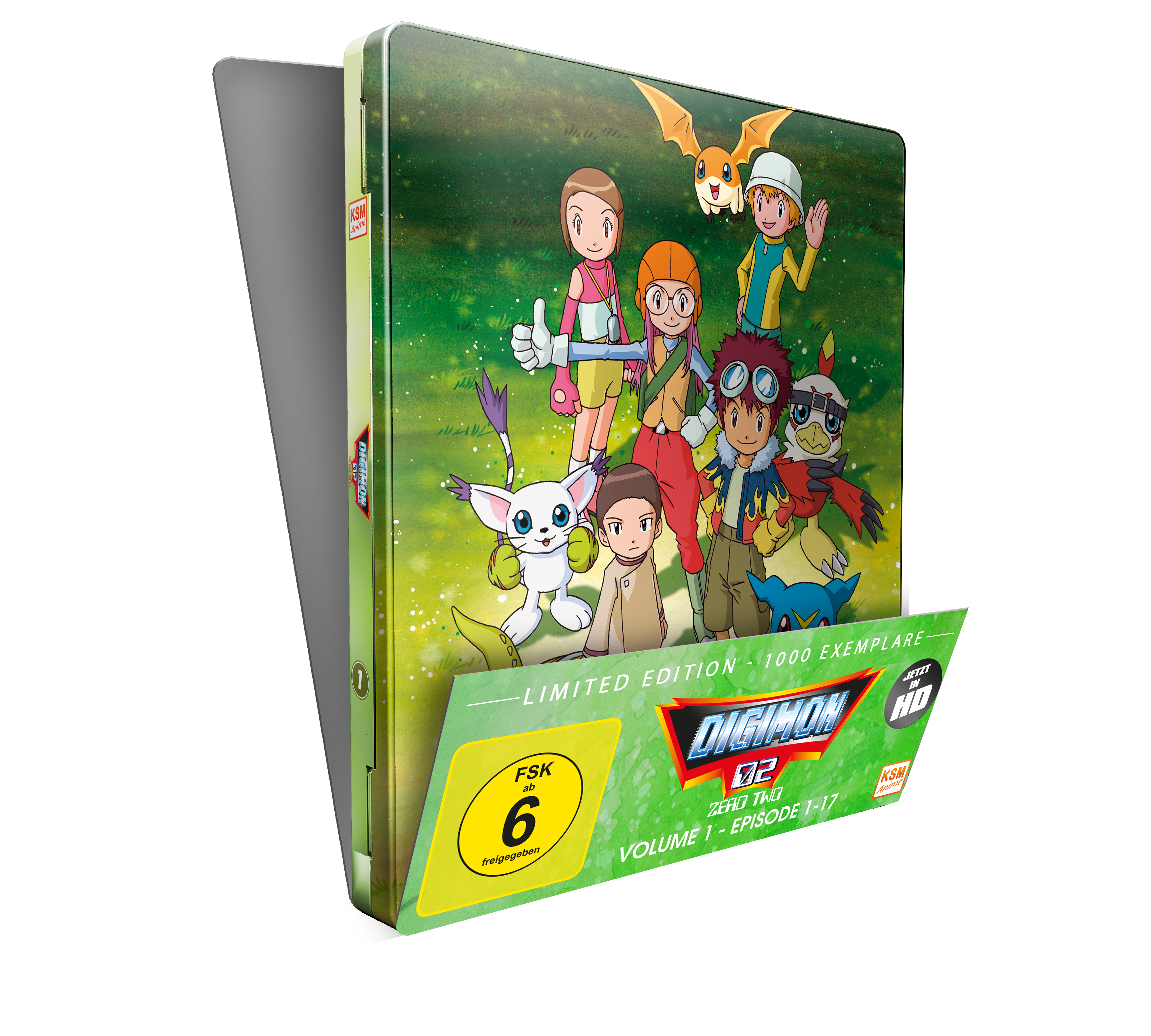 Digimon Adventure 02 - Volume 1 - Limited Edition: Episode 01-17 im FuturePak [Blu-ray] Thumbnail 3
