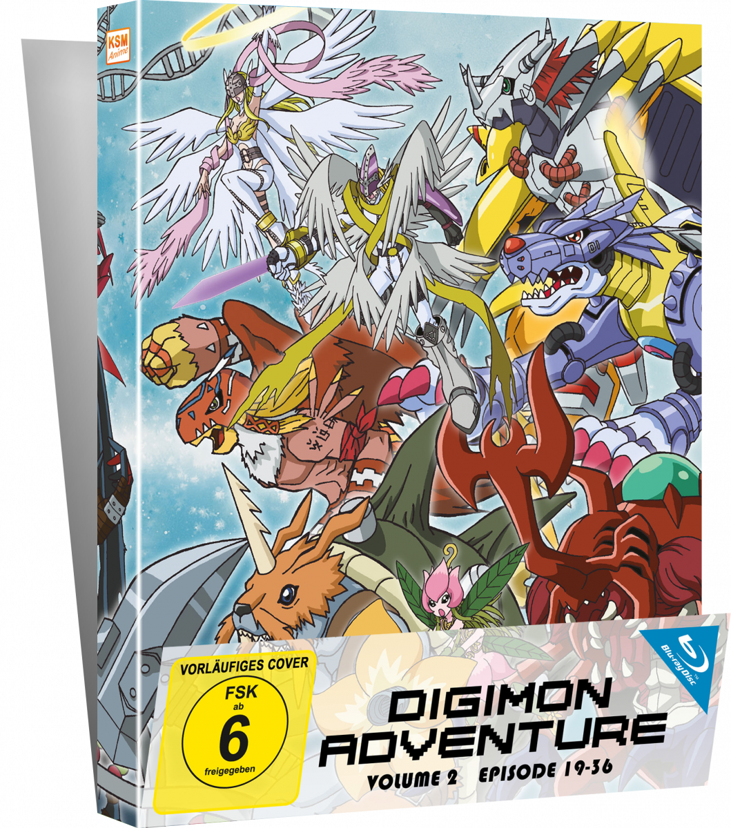 Digimon Adventure - Staffel 1.2: Episode 19-36 Blu-ray Digimon Adventure - Staffel 1.2: Episode 19-36 Blu-ray